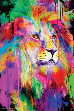 ''RAINBOW King by Aimee Stewart Non-Flocked Blacklight Poster 24'''' x 36''''''