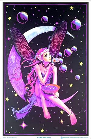 ''Fairy DREAM Black Light Poster - 23'''' X 35''''''