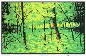 ''Summer Woods Black Light POSTER - 35'''' X 23''''''