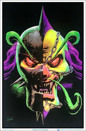 ''Insane Clown Posse (ICP) Link Duality by Tom Wood Blacklight POSTER 23'''' x 35''''''