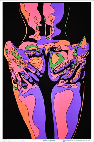 ''Squeeze by Audrey Herbertson Blacklight POSTER - 23'''' x 35''''''