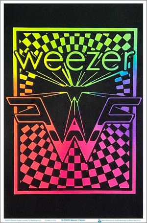 ''Weezer Logo Blacklight POSTER - 23'''' x 35''''''