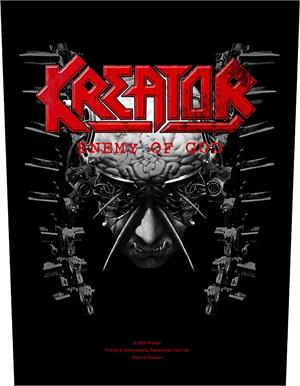 ''Kreator - Enemy of God - 14'''' x 11'''' Printed Back Patch''