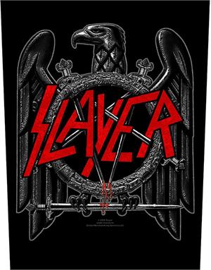''Slayer - Black Eagle - 14'''' x 11'''' Printed Back Patch''
