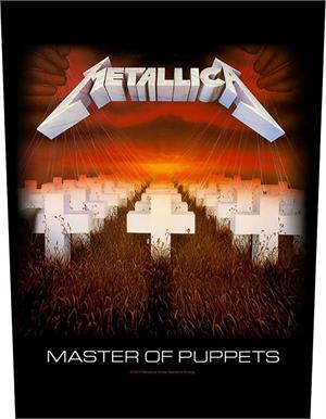 ''Metallica - Master of Puppets - 14'''' x 11'''' Printed Back Patch''