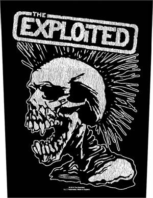 ''The Exploited - 14'''' x 11'''' Back Patch''