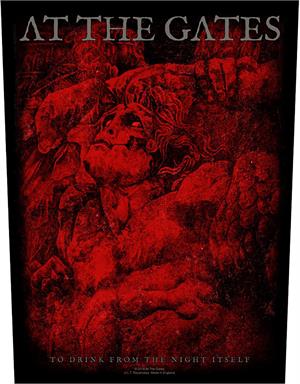''At the Gates - To Drink from the Night Itself - 14'''' x 11'''' Printed Back Patch''