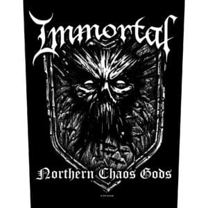 ''Immortal 'Northern Chaos Gods' - 14'''' x 11'''' Back Patch''