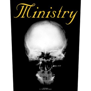 ''Ministry 'The Mind Is A Terrible Thing To Taste' - 14'''' x 11'''' Back Patch''