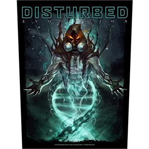 ''Disturbed - Evolution - 14'''' x 11'''' Printed Back Patch''