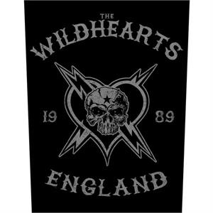 ''The Wildhearts - England BIKER - 14'''' x 11'''' Printed Back Patch''