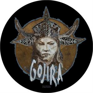 ''Gojira - Fortitude - 11.5'''' Round Printed Back Patch''
