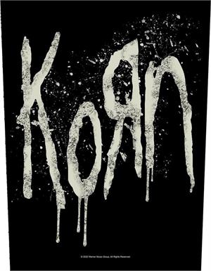 ''Korn - Splatter Logo - 14'''' x 11'''' Printed Back Patch''