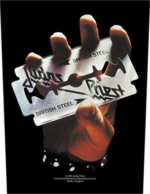 ''Judas Priest British Steel - 14'''' x 11'''' Back Patch''