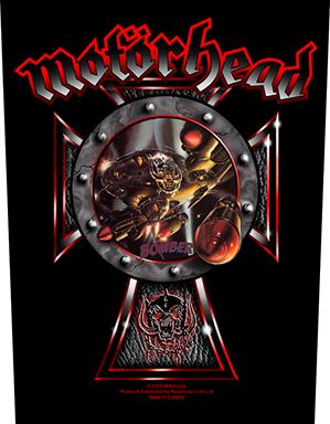 ''Motorhead - 14'''' x 11'''' Back Patch''