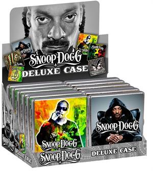 Snoop Dogg Leather CIGARETTE Case Display - 85Mm - Series B - 12 Ct.
