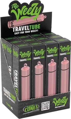 The Weezy Travel Tube - Rose 12pc Countertop Display