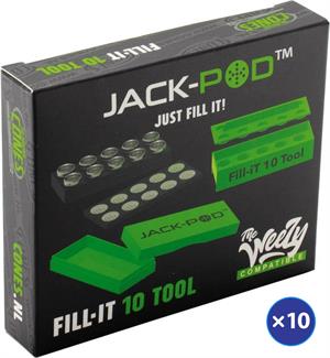 Jack-Pod Fill-iT TOOL Display Box - 10 TOOL Kits per display