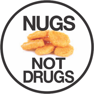 Nugs not Drugs CELL PHONE Stand