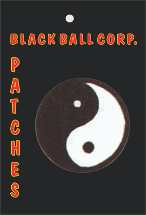 Yin Yang Embroidered Patch