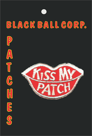 Kiss My Patch Embroidered Patch