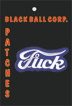 Fuck #3 Embroidered Patch