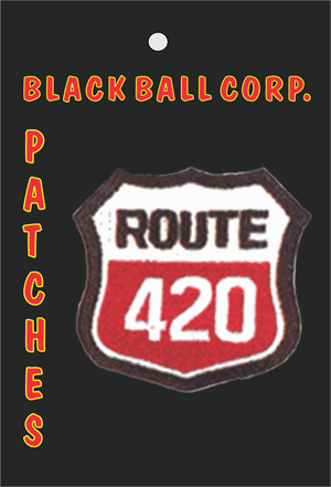 Route 420 Embroidered Patch