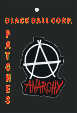 Anarchy Embroidered Patch