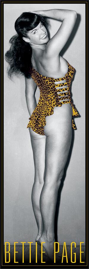 ''Bettie Page Slim Print POSTER 12'''' x 36''''''