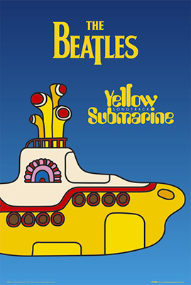 ''Beatles Yellow Submarine POSTER - 24'''' X 36''''''