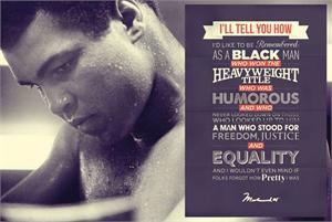 ''Muhammad Ali Quotes POSTER - 24'''' X 36''''''