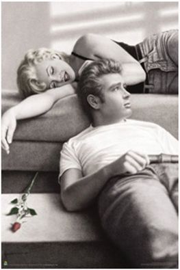 ''Marilyn Monroe /James Dean - Poster - 24'''' X 36''''''