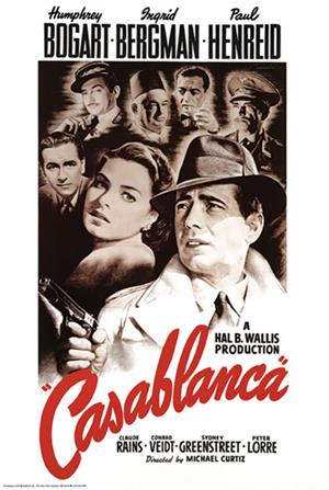 ''Casablanca Movie Poster - 24'''' X 36''''''