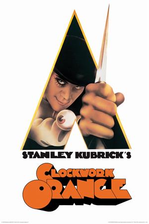 ''A Clockwork Orange Knife Poster - 24'''' X 36''''''