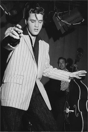 ''Elvis Presley Black & White POSTER - 24'''' X 36''''''