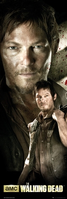 ''The Walking Dead ''''Darryl'''' Door POSTER - 21'''' X 62''''''