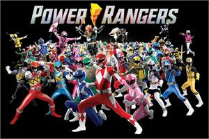 ''Power Rangers - Power Group Poster  - 36'''' x 24''''''