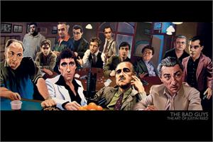 ''The Bad Guys By Justin Reed Poster - 24'''' X 36''''''
