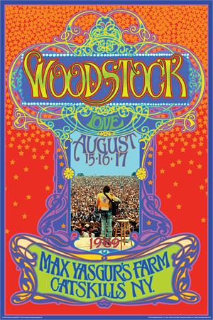 ''Woodstock Festival POSTER - 24'''' X 36''''''