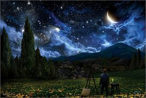 ''Starry Night Artist - POSTER - 36'''' X 24''''''