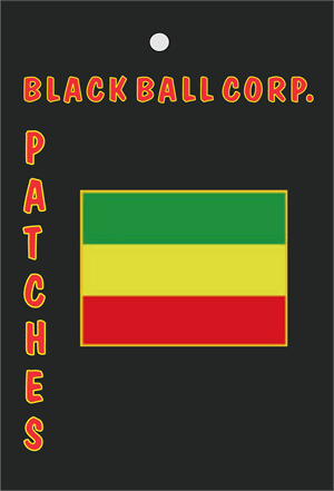 Rasta FLAG Embroidered Patch