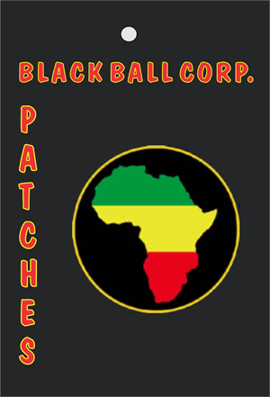 RASTA Africa Embroidered Patch