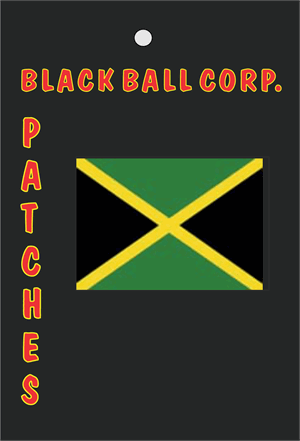 Jamaican FLAG Embroidered Patch