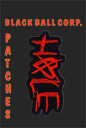 ''Hole RED Logo - EmbroideRED Patch 4''''x2''''''