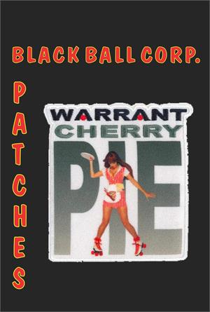 ''Warrant Cherry Pie - Embroidered Patch 3.5''''x4''''''