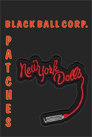 ''NEW York Dolls Logo - Embroidered Patch 3.5''''x3.5''''''''''