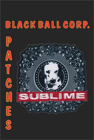 ''Sublime Lou Dog - Embroidered Patch 3.5''''x3.5''''''