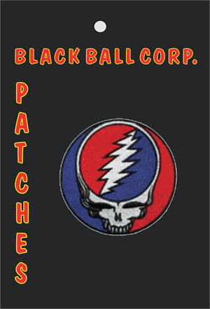 ''Grateful Dead ''''Steal Your Face'''' Embroidered Patch''