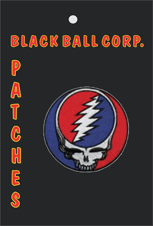 ''GRATEFUL DEAD ''''Steal Your Face'''' Embroidered Patch''