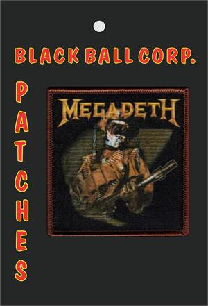 Megadeth Embroidered Patch